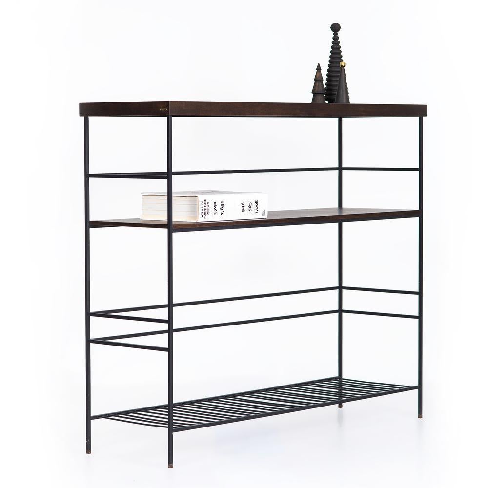 Mesa consola alta de roble macizo - EDGE Moderno en venta
