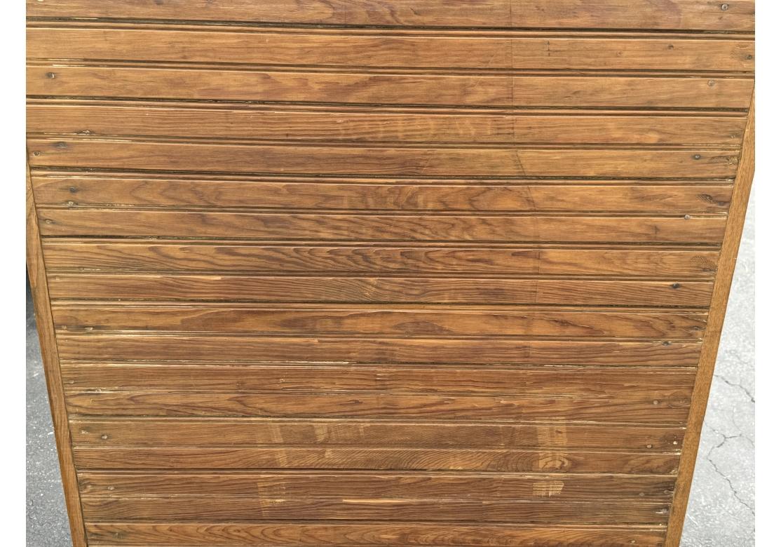 Solid Oak Icebox Made By Biltwell For Abraham & Strauss For Sale 5