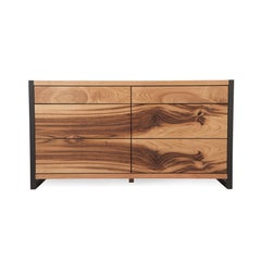 Solid Oak Industrial Dresser – NEO