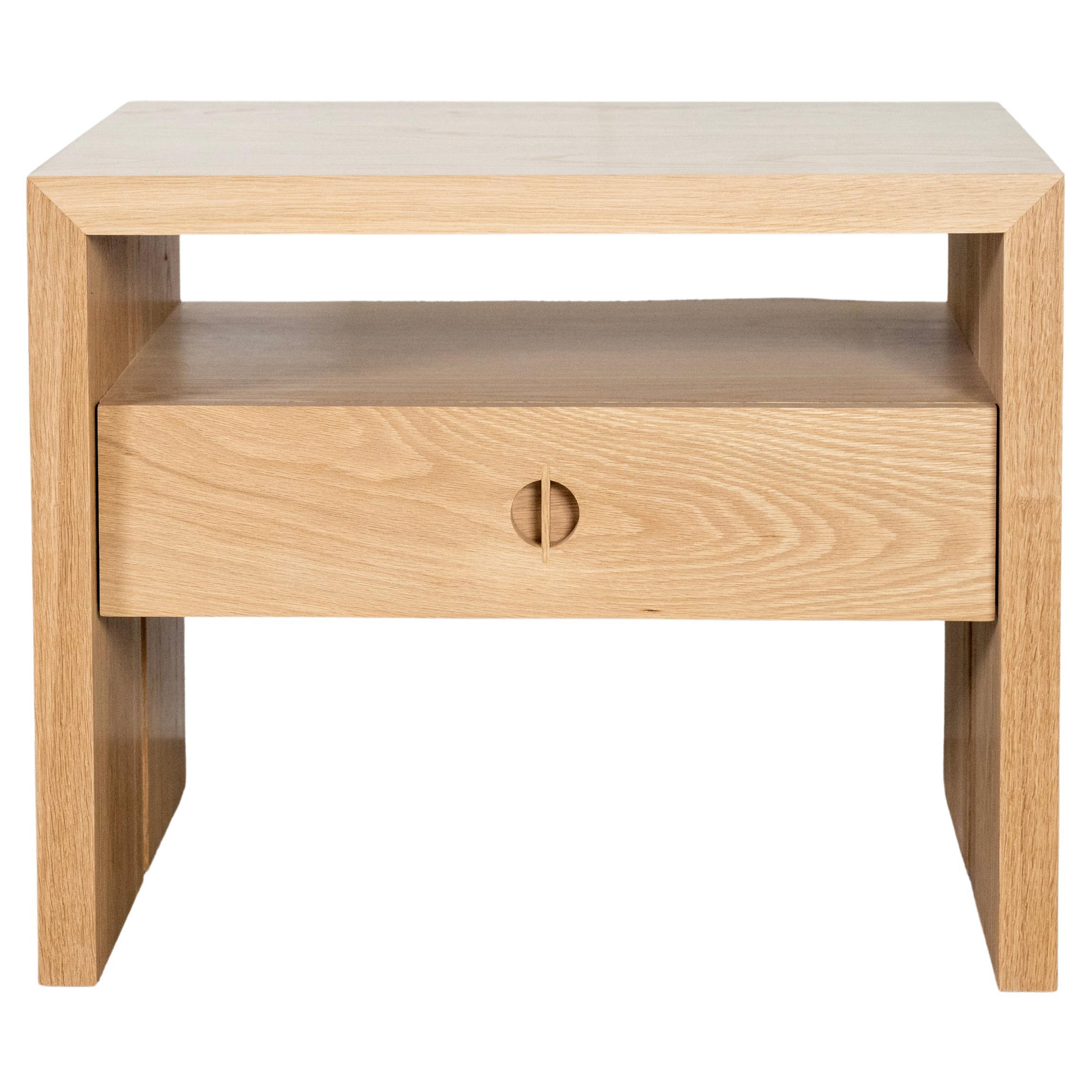 Solid Oak Jameson Nightstand by Lynnea Jean