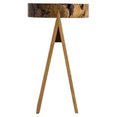 Solid Oak (Limited) Bleaut stool by Tim Vranken