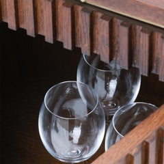 Solid Oak Liquor / Bar Cabinet – DOCIA CELLAR