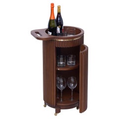 Armadio per liquori e bar in Oak massiccio - DOCIA CELLAR