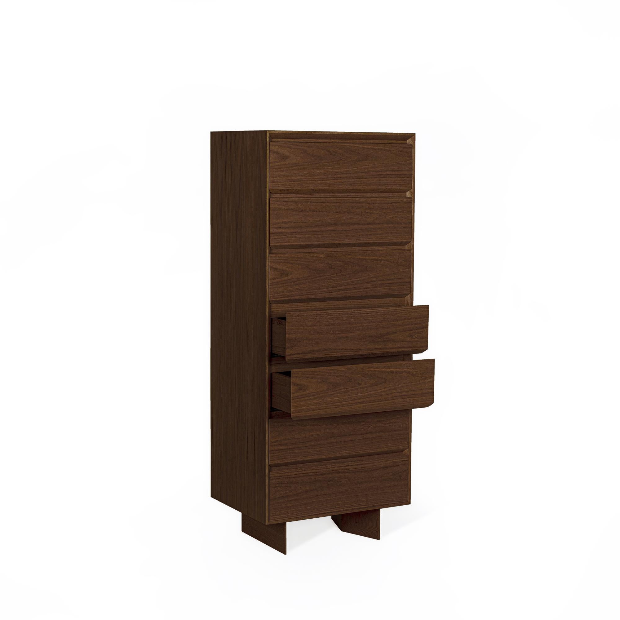 Modern Solid Oak Long Dresser – BEAM For Sale