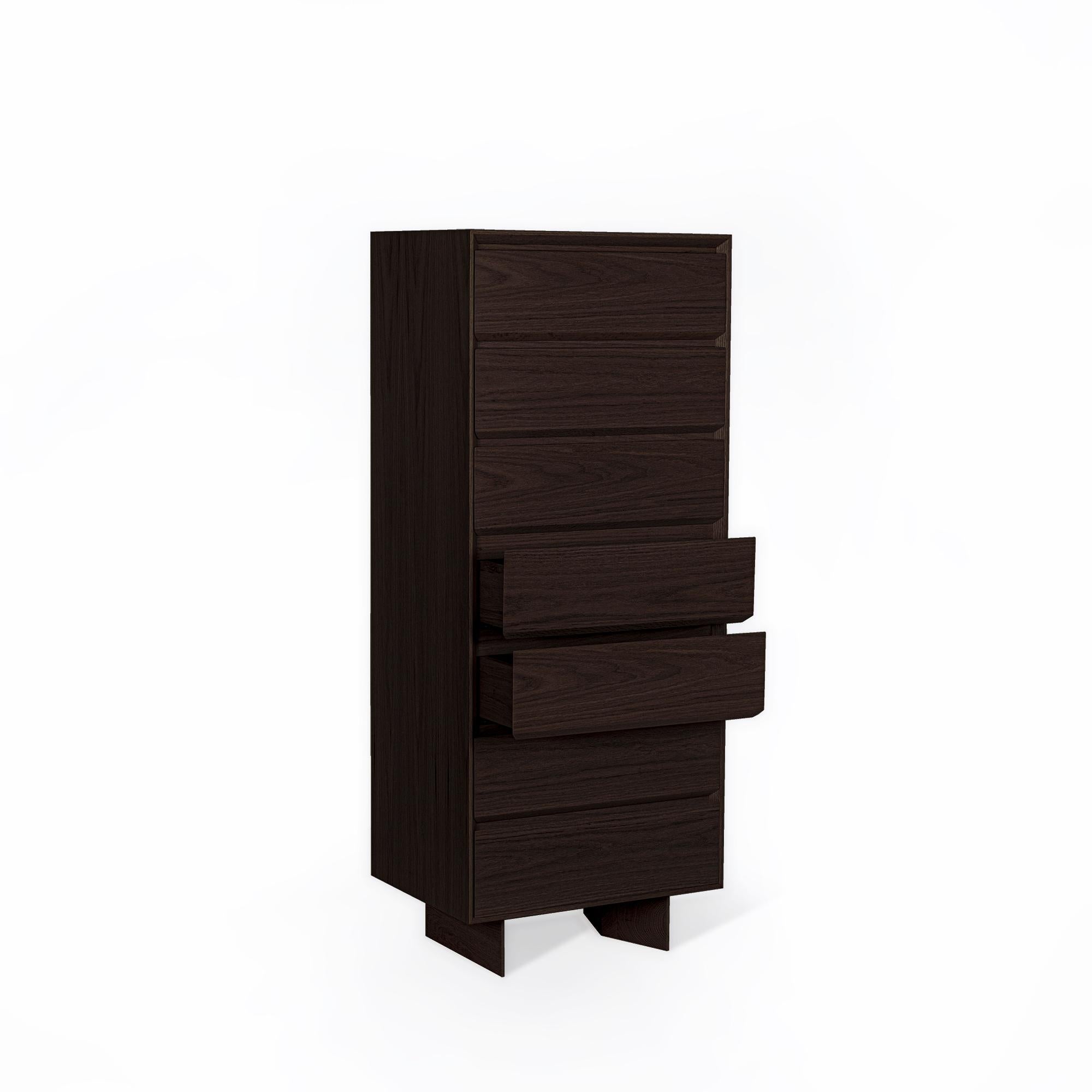Modern Solid Oak Long Dresser – BEAM For Sale