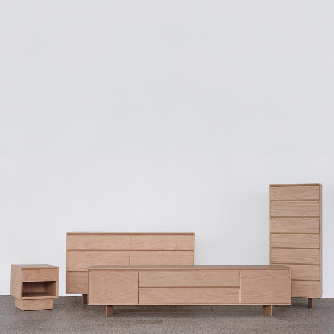 Turkish Solid Oak Long Dresser – BEAM For Sale