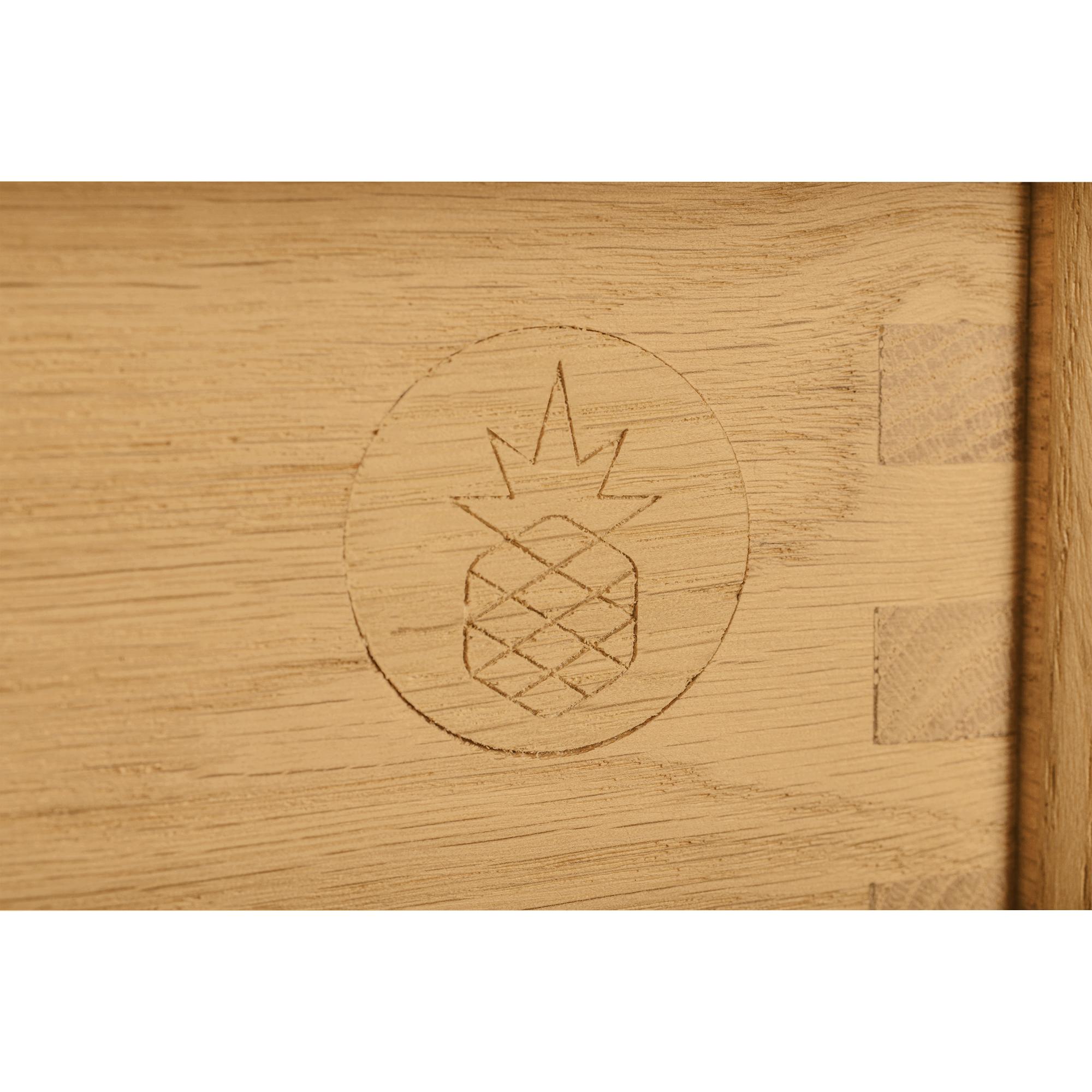 Solid Oak Long Dresser – BEAM In New Condition For Sale In Orlando, FL