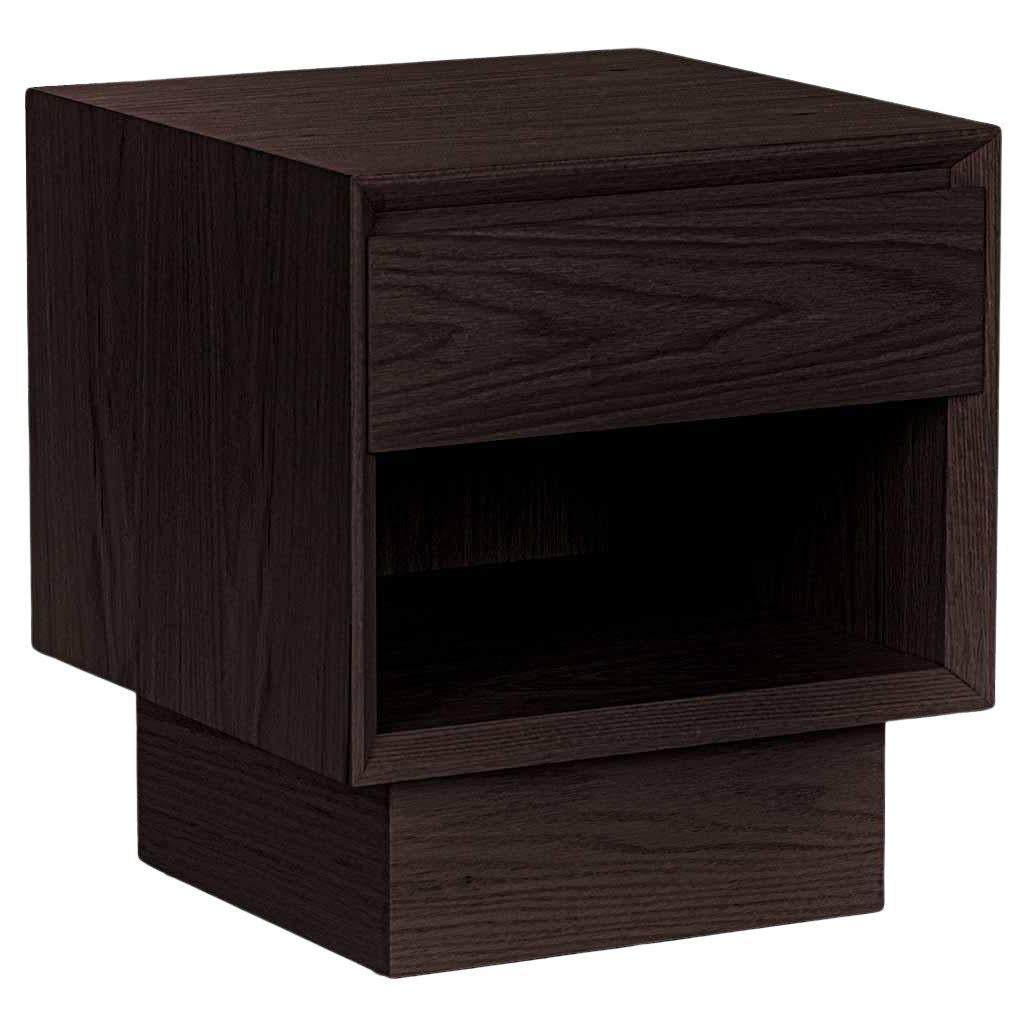 Comodino in Oak massiccio - BEAM