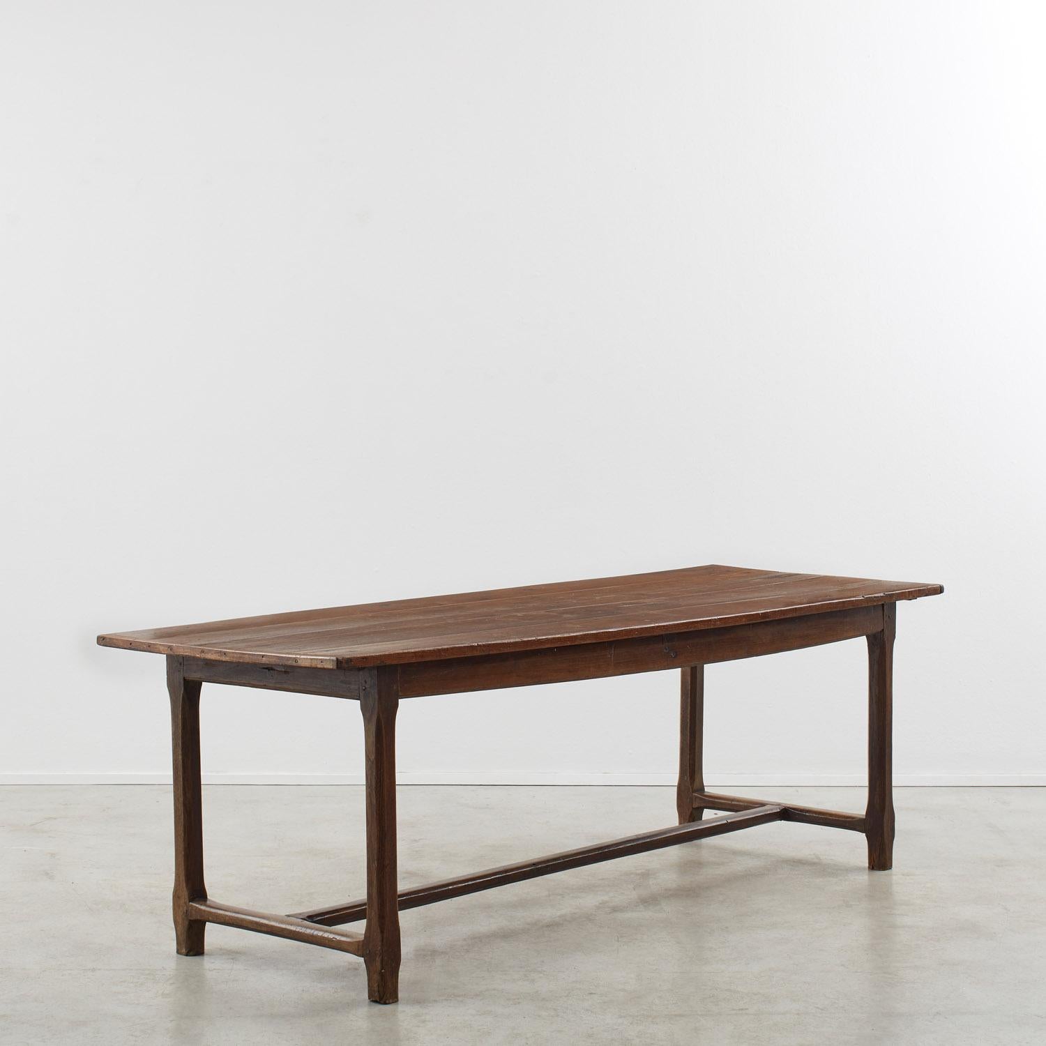 Table de réfectoire en chêne massif - Royaume-Uni, fin du XVIIIe siècle en vente 8