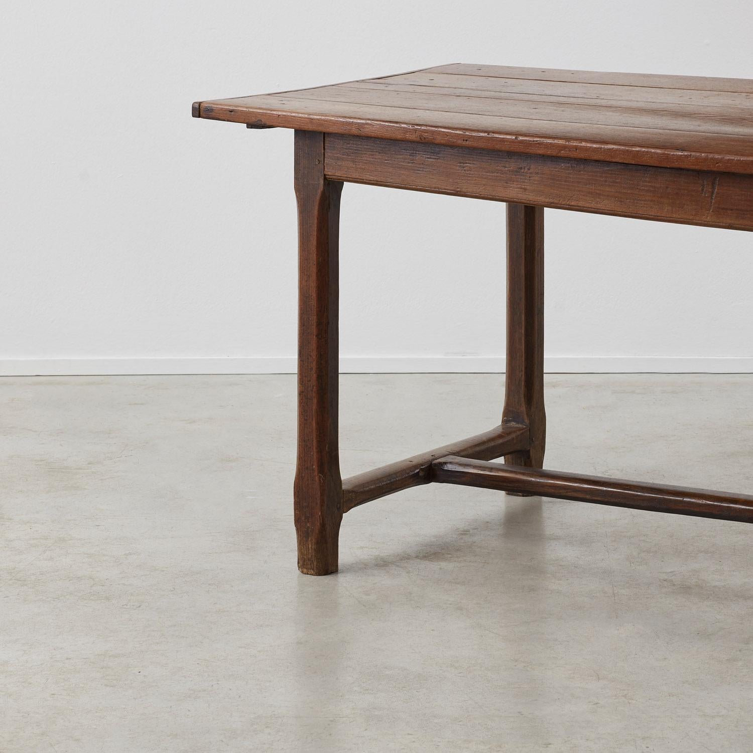 Table de réfectoire en chêne massif - Royaume-Uni, fin du XVIIIe siècle en vente 2