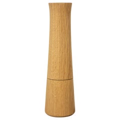 Solid Oak Salt and Pepper Mills