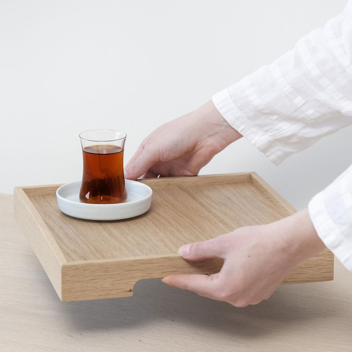 Serviertablett aus Eiche massiv - EDGE im Zustand „Neu“ im Angebot in İzmir, İzmir