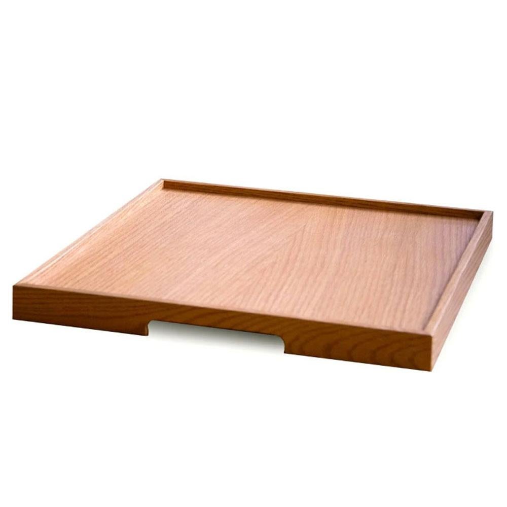 Serviertablett aus massiver Eiche - Serie EDGE, quadratisch (21. Jahrhundert und zeitgenössisch) im Angebot