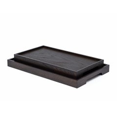 Solid Oak Serving Tray Set – EDGE