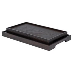 Solid Oak Serving Tray Set – EDGE