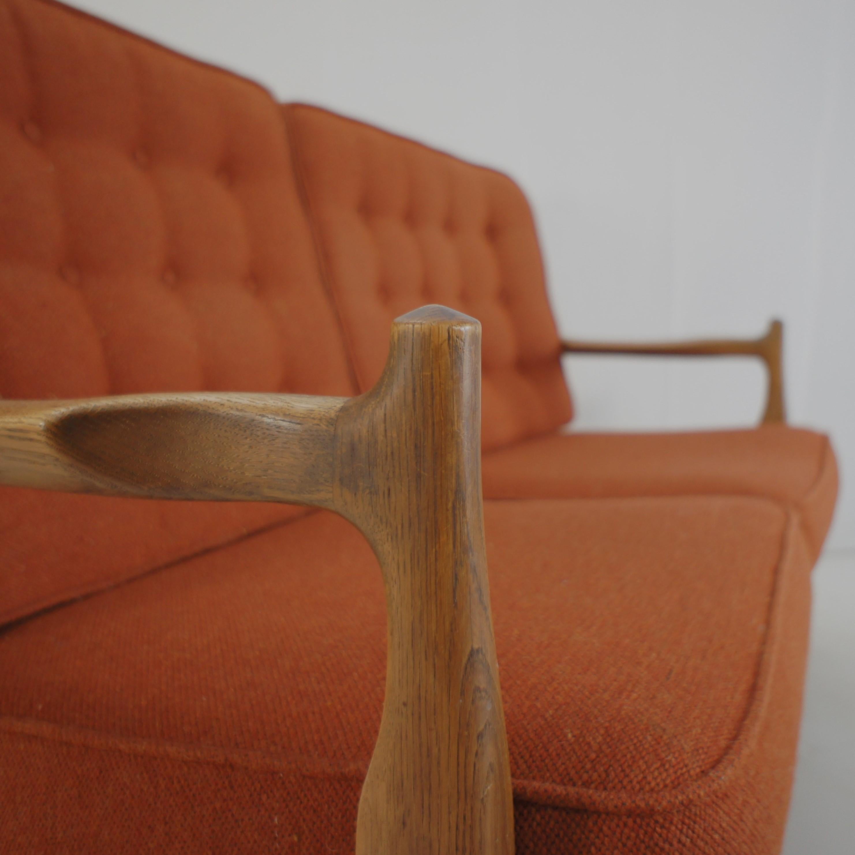 Woodwork Solid Oak Sofa 