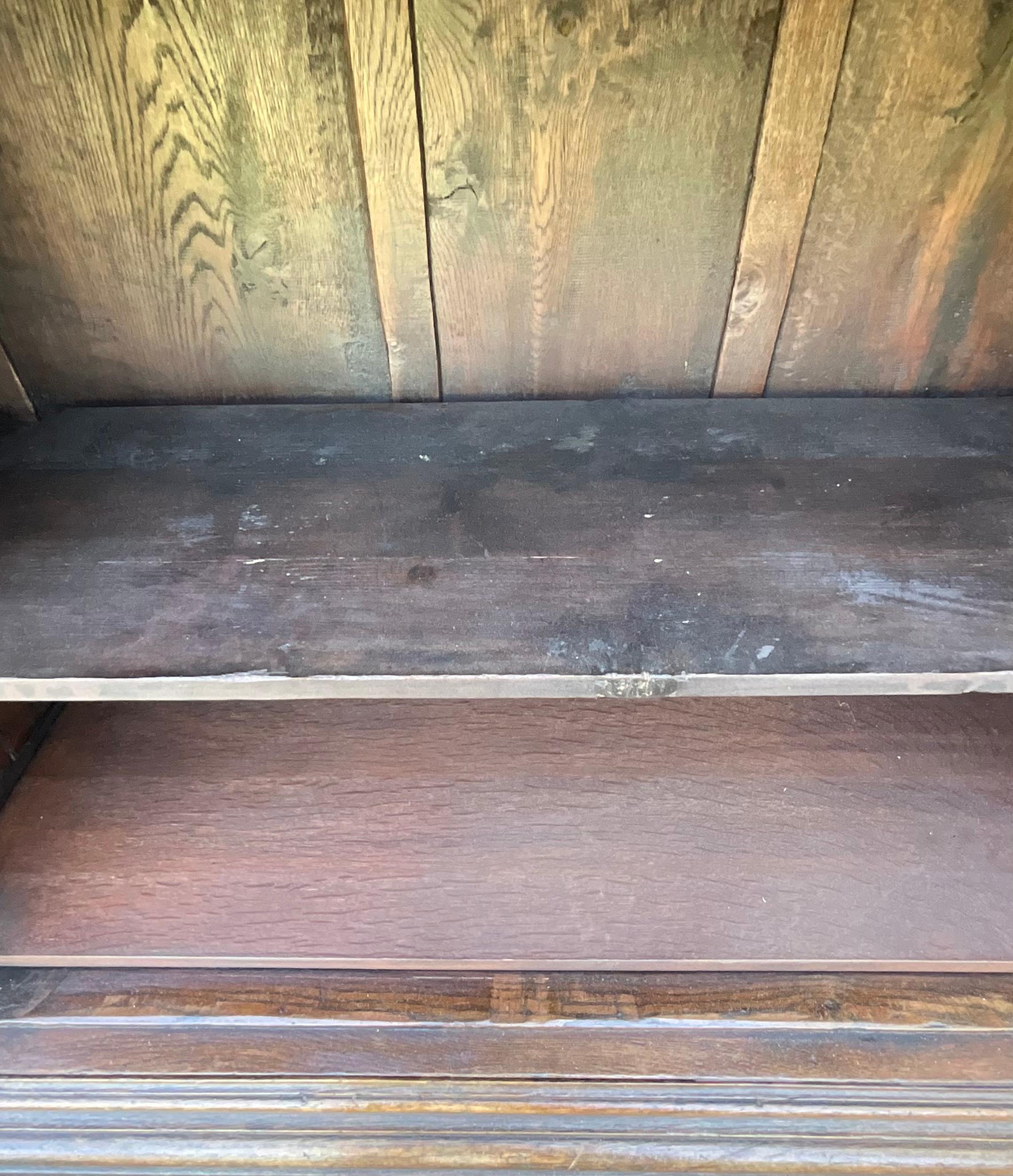 Solid Oak Storage Unit – Country Style, Late 19th Century For Sale 5