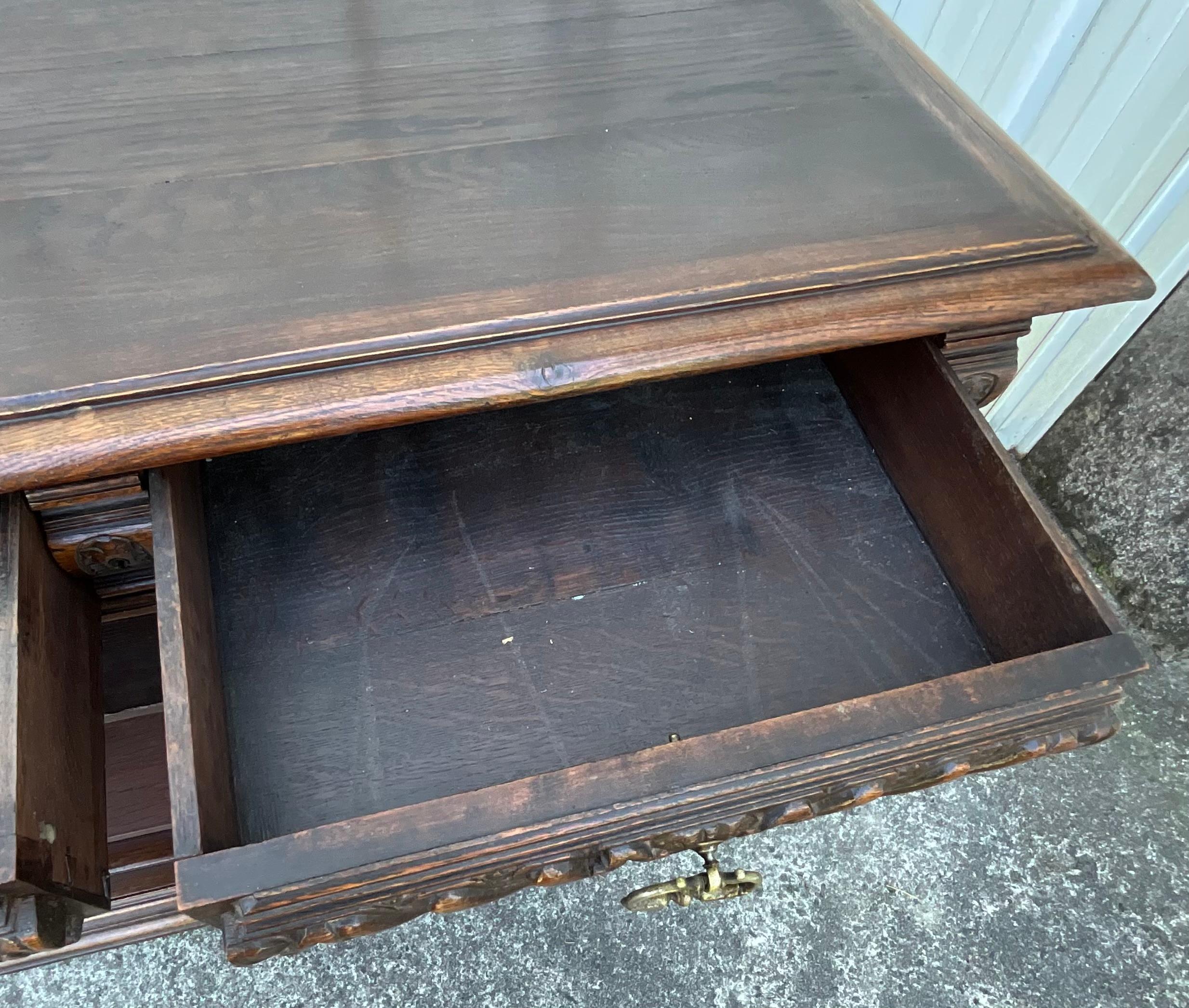 Solid Oak Storage Unit – Country Style, Late 19th Century For Sale 2
