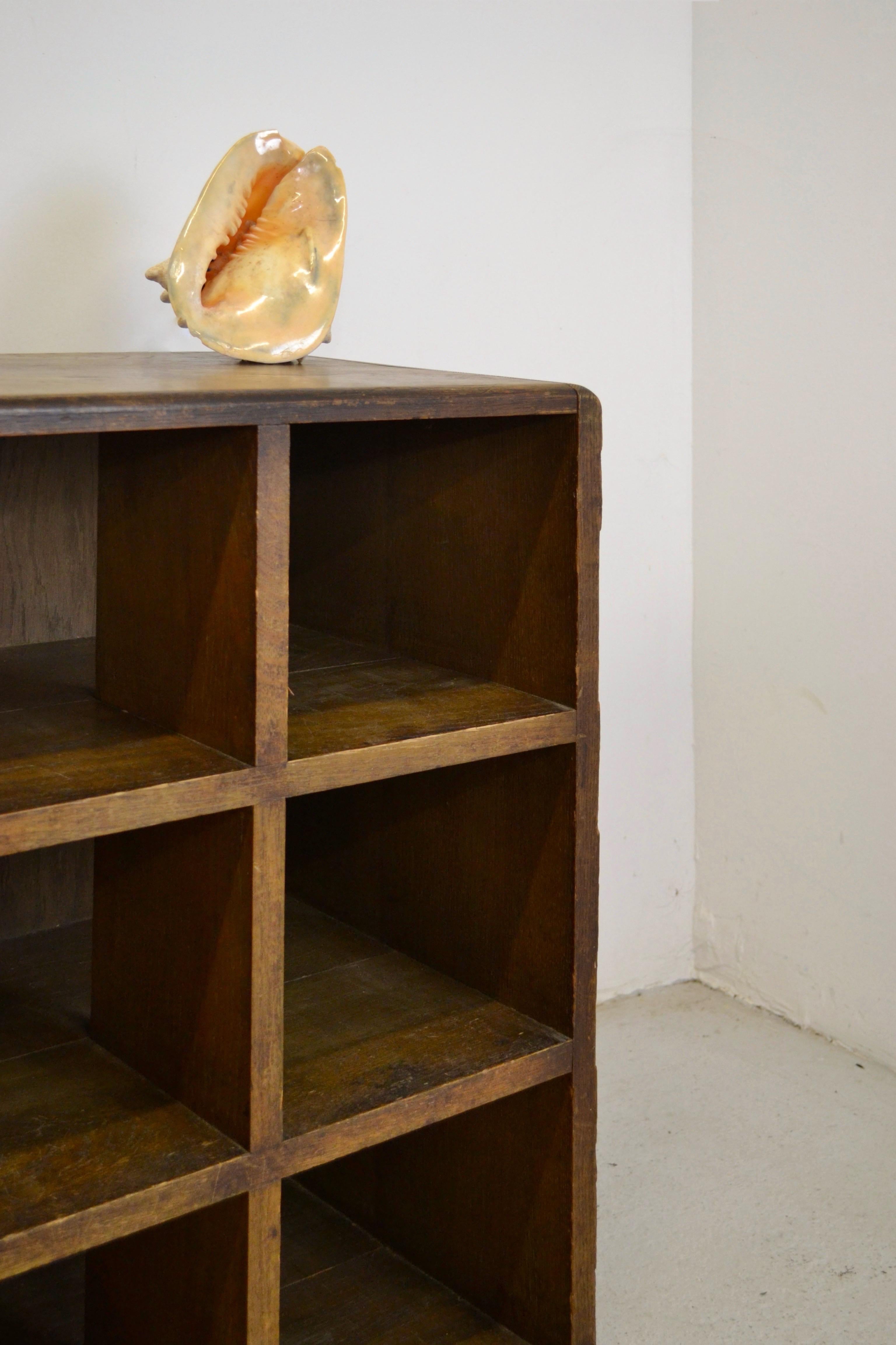 Art Déco Contenitore in Oak massiccio, Francia, anni '30 in vendita