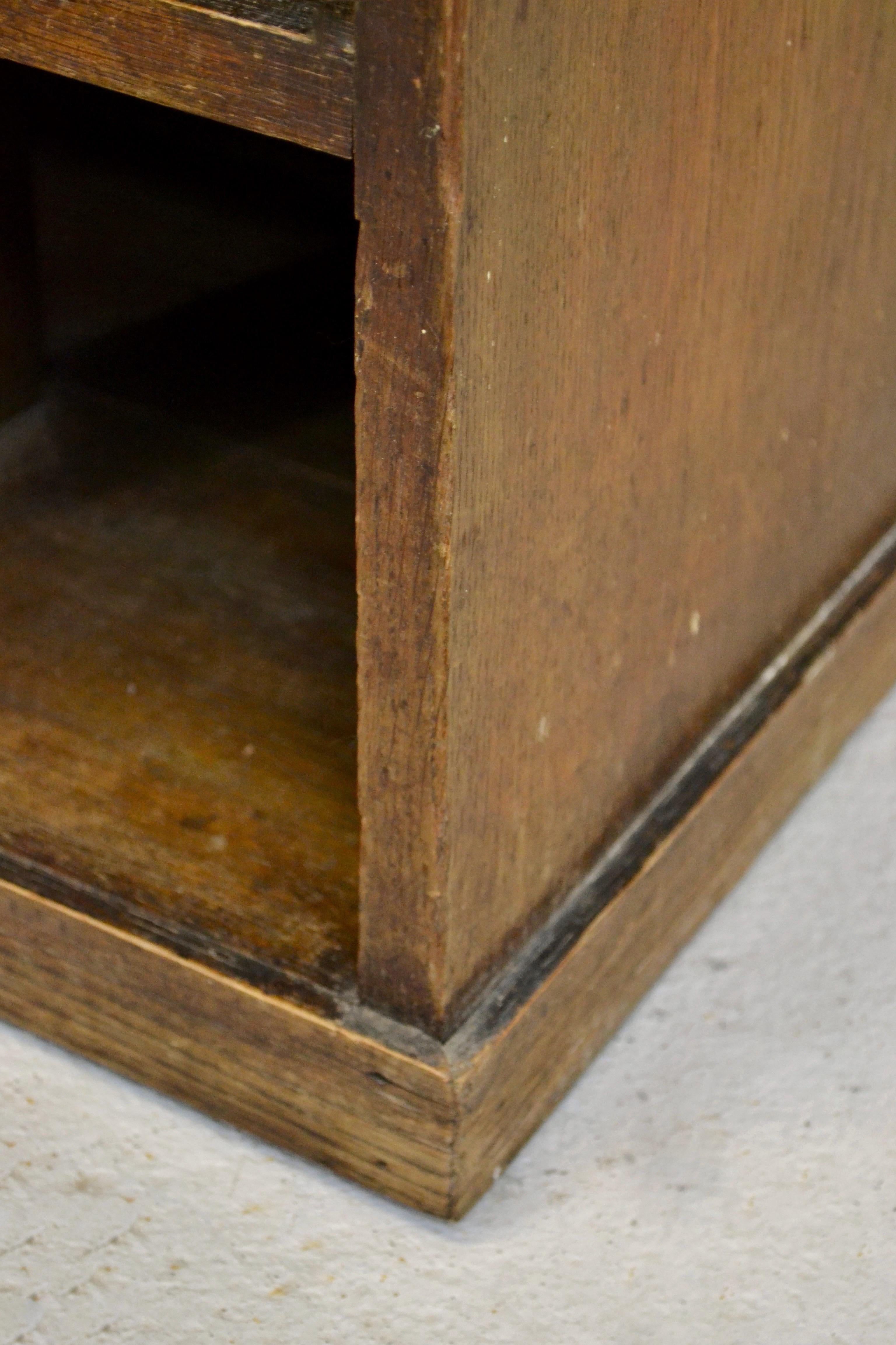 Quercia Contenitore in Oak massiccio, Francia, anni '30 in vendita