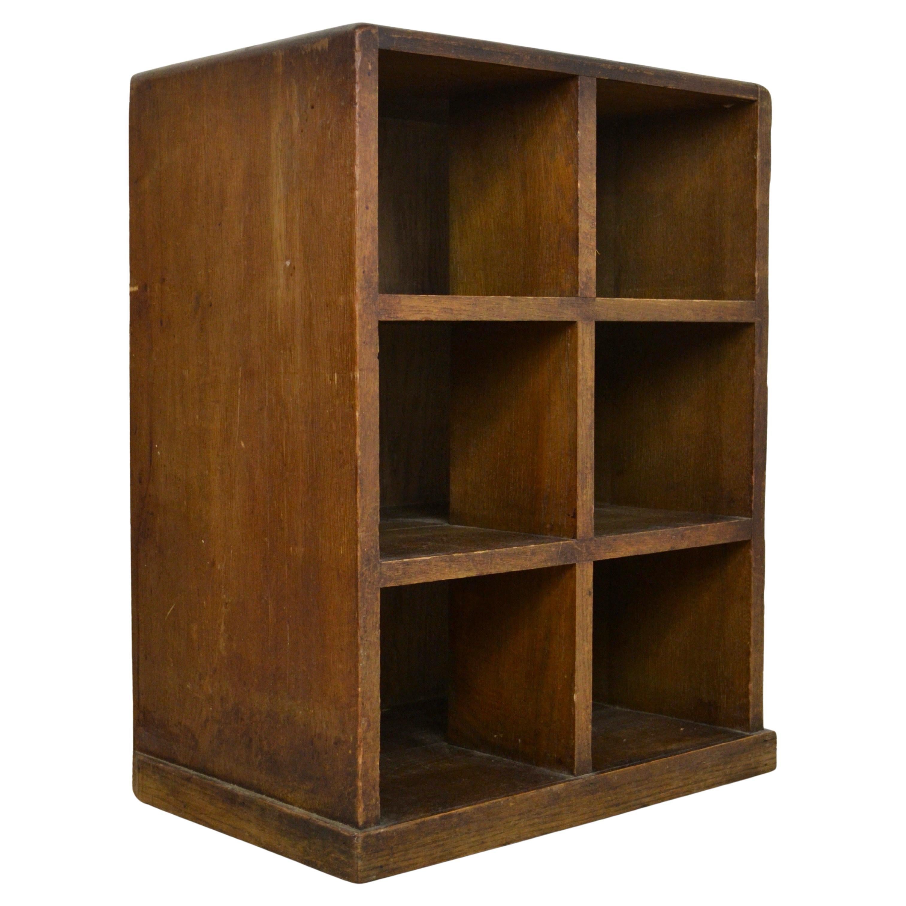 Solid Oak Storage Unit, France, 1930s