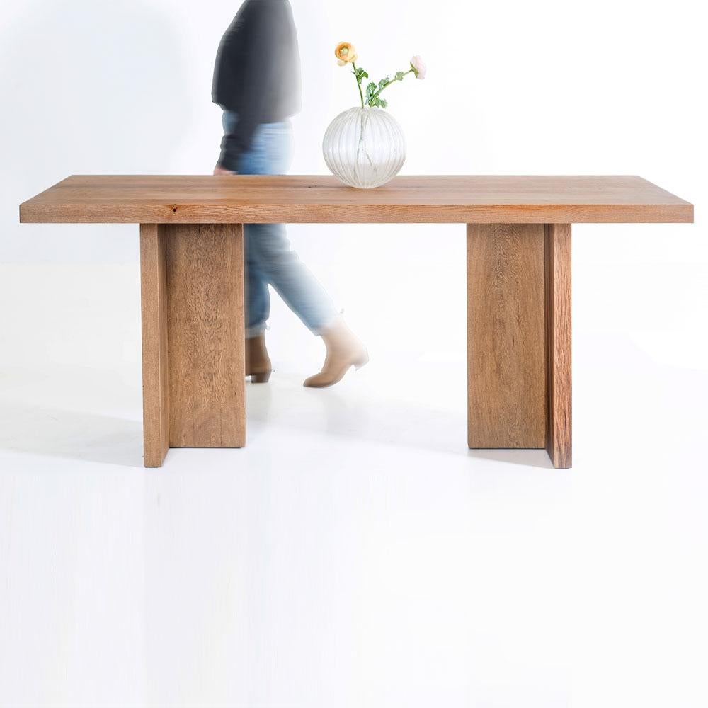 Fait main Table en chêne massif - BEAM en vente