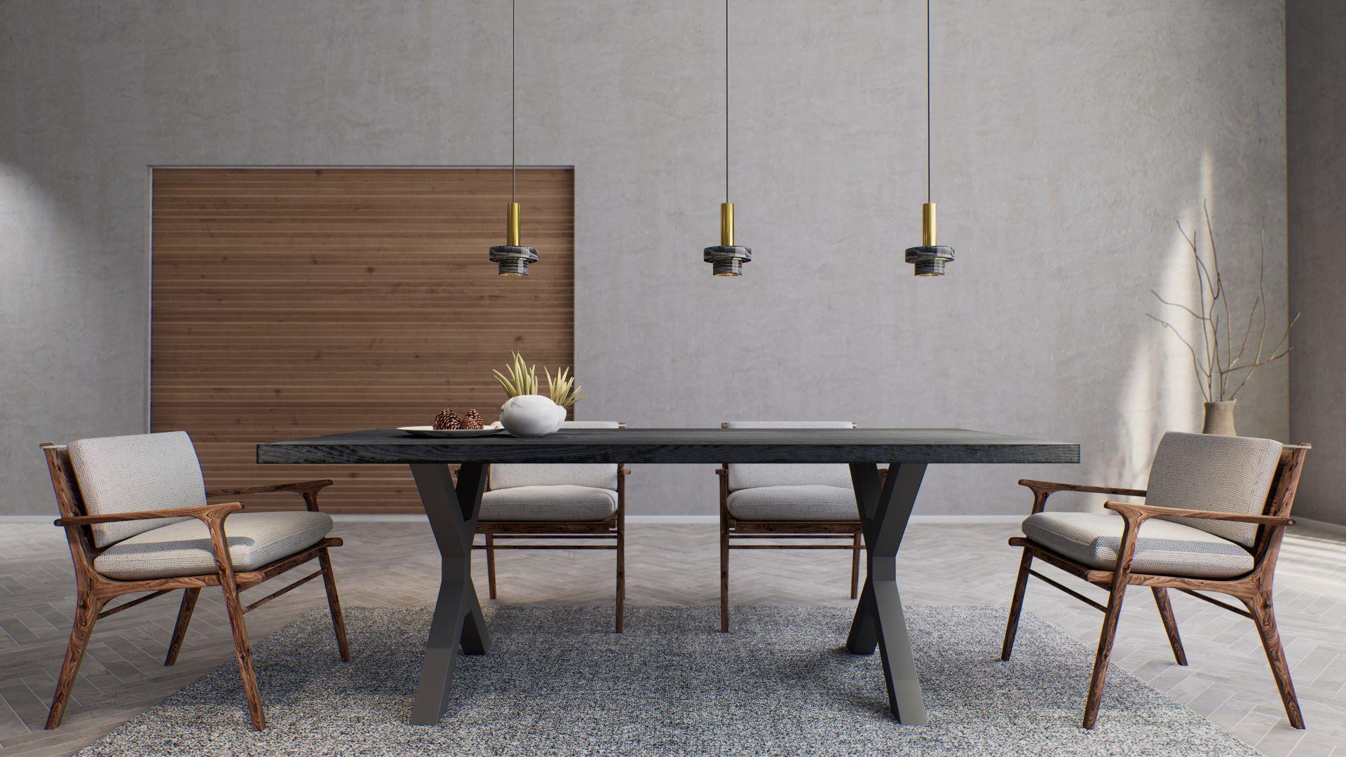 Cette table de salle à manger en chêne massif fabriquée à la main est un chef-d'œuvre d'une beauté intemporelle et d'un savoir-faire exceptionnel. Fabriquée en chêne nord-américain massif, cette table de salle à manger met en valeur l'élégance