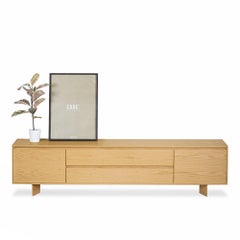 TV-Möbel aus massiver Eiche - BEAM