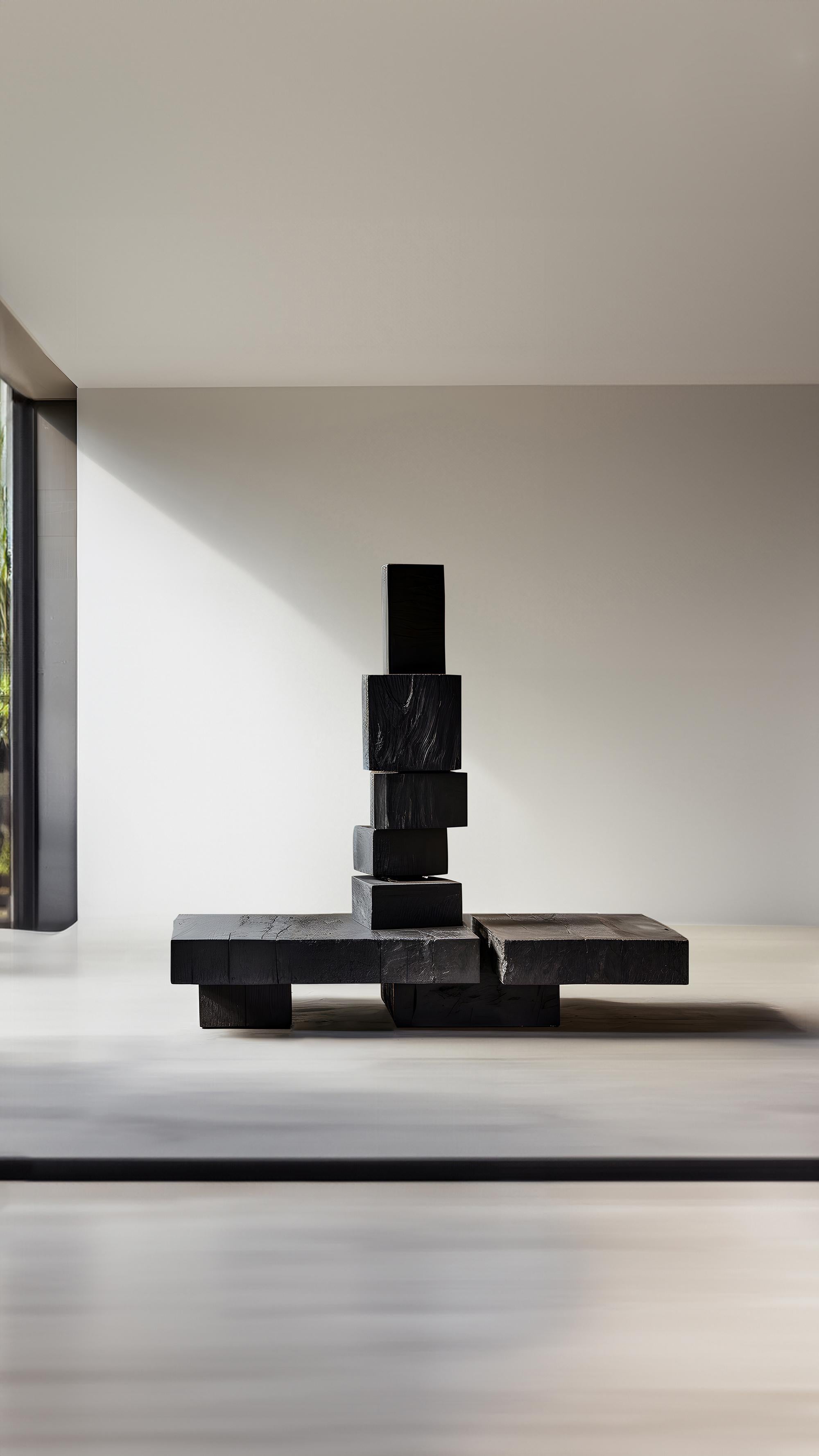 Mexicain Force invisible n°63 : la magistrale sculpture de table basse de Joel Escalona en vente