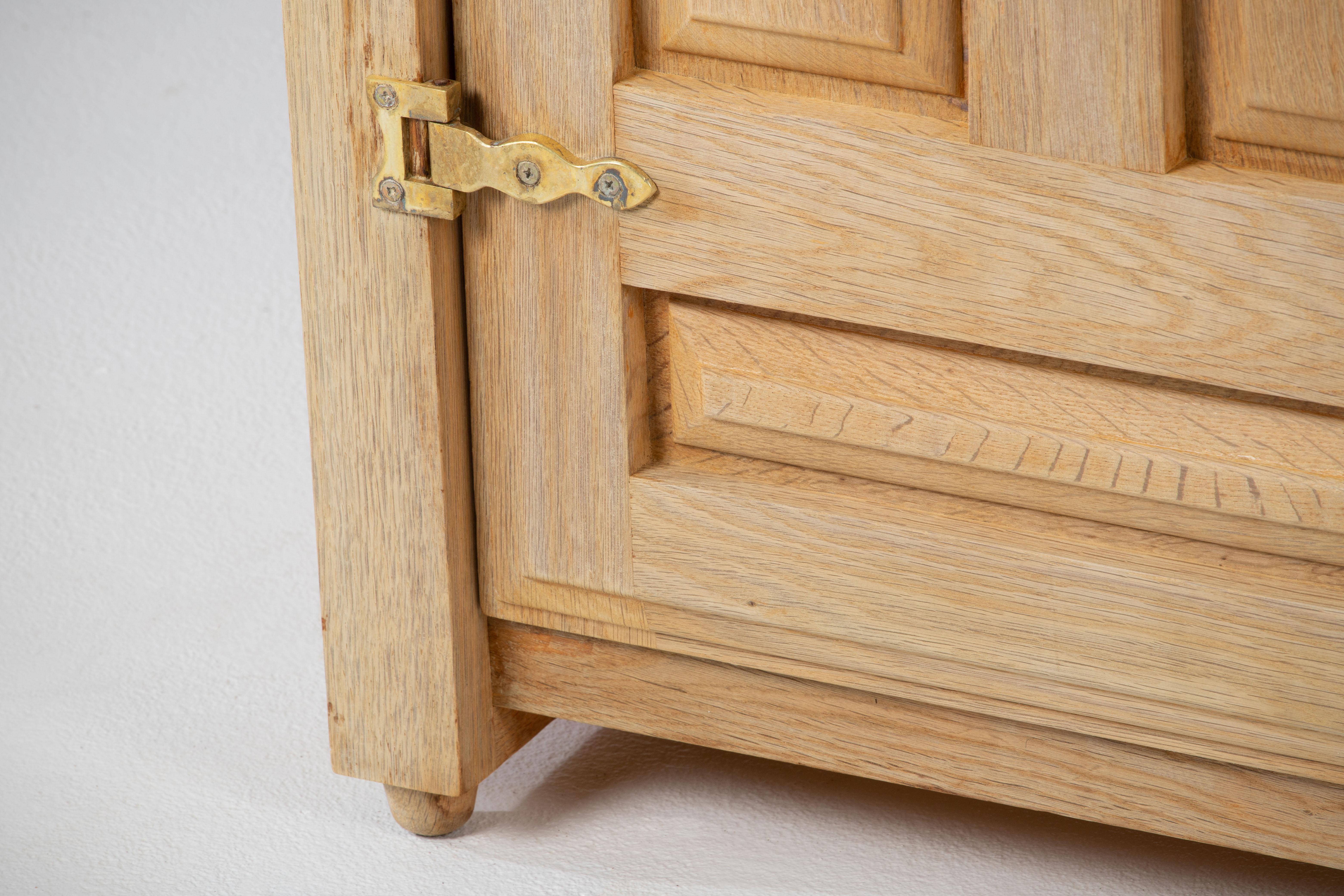 Solid Oak Wardrobe by Guillerme et Chambron, Edition Votre Maison 11