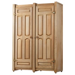 Solid Oak Wardrobe by Guillerme et Chambron, Edition Votre Maison