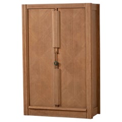 Solid Oak Wardrobe by Guillerme et Chambron, Edition Votre Maison
