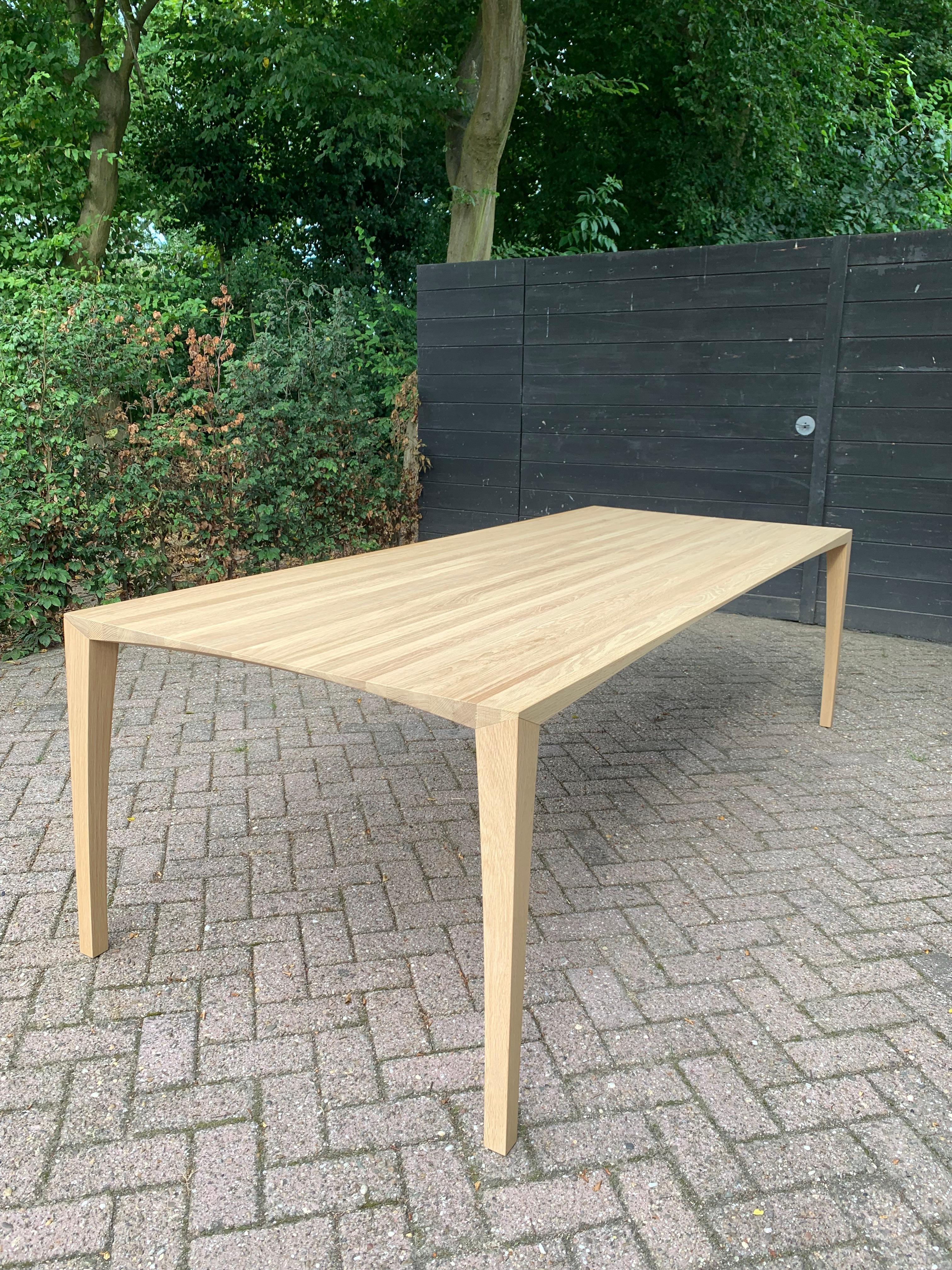 Contemporary Large Solid Oak 