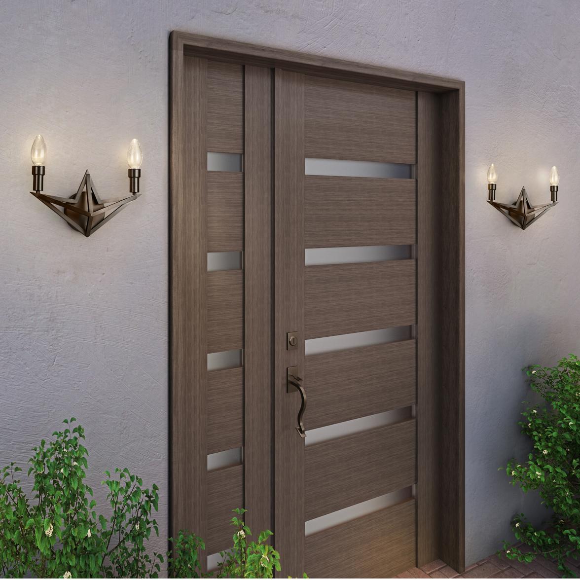 Aplique de pared para exteriores Regalio de latón macizo aceitado by Elisterno Chino en venta