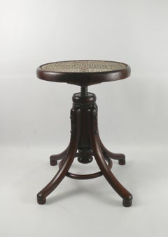 Solid Piano Stool, Early 20th Century