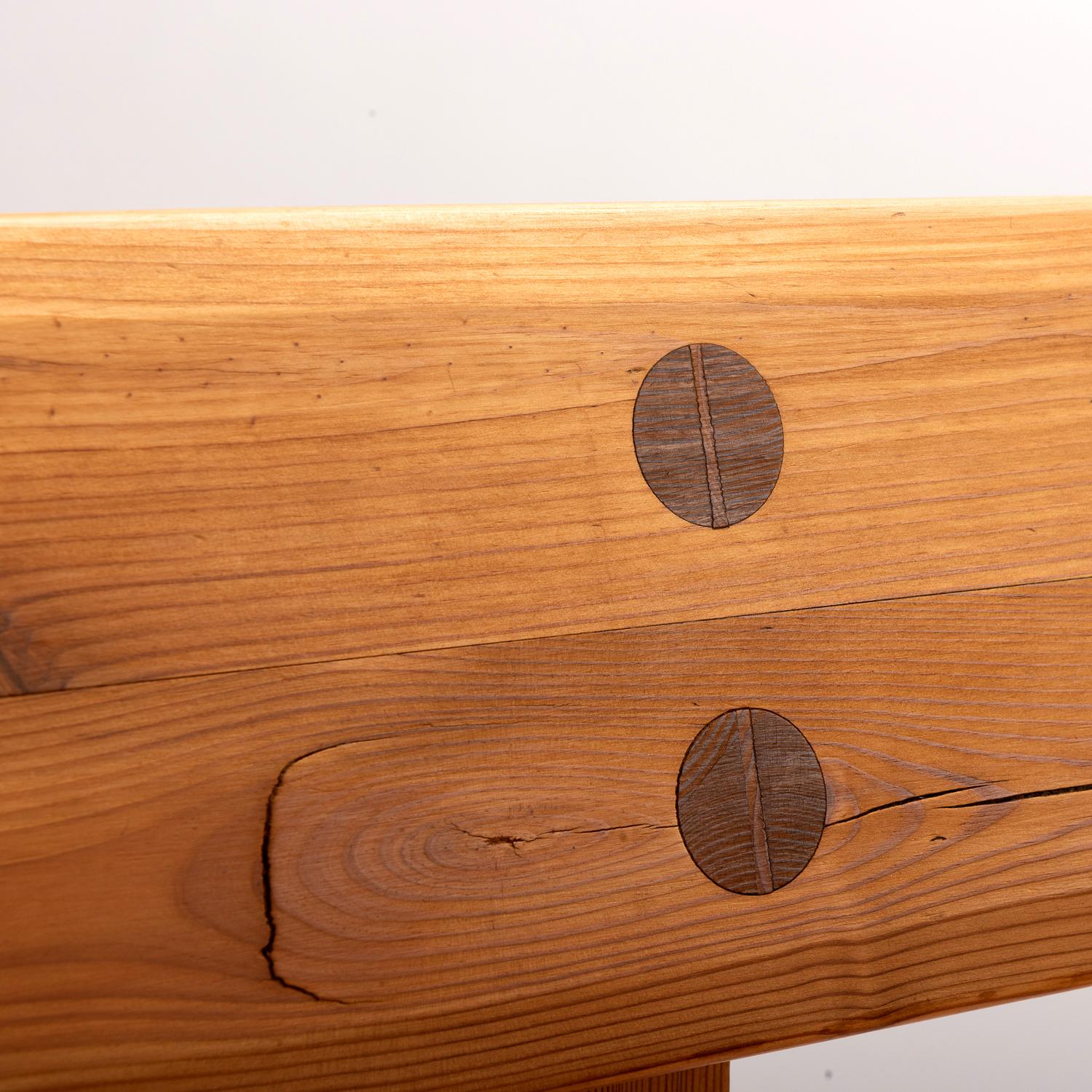 Solid Pine Bench by Carl Malmsten for Karl Andersson & Söner, Sweden, 1960s 5