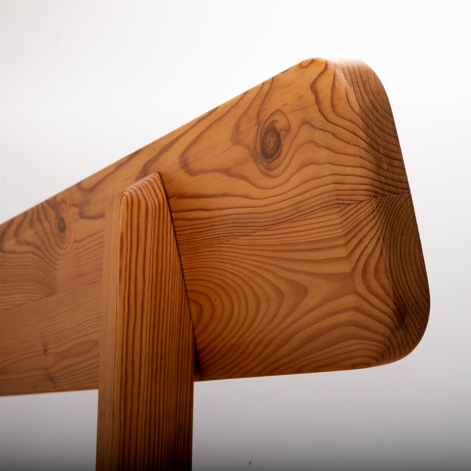 Solid Pine Bench by Carl Malmsten for Karl Andersson & Söner, Sweden, 1960s 9