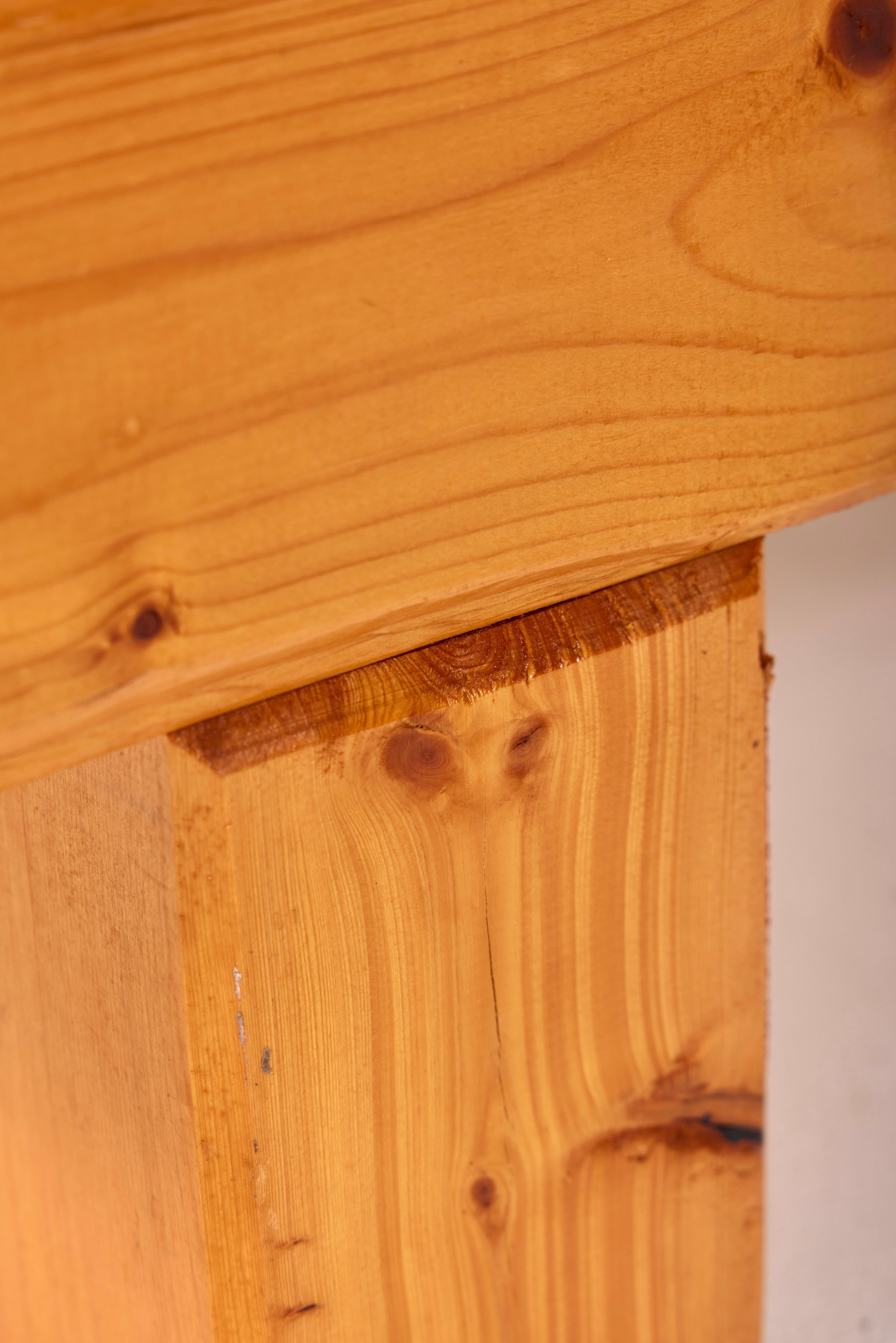 Solid Pine Bench 5