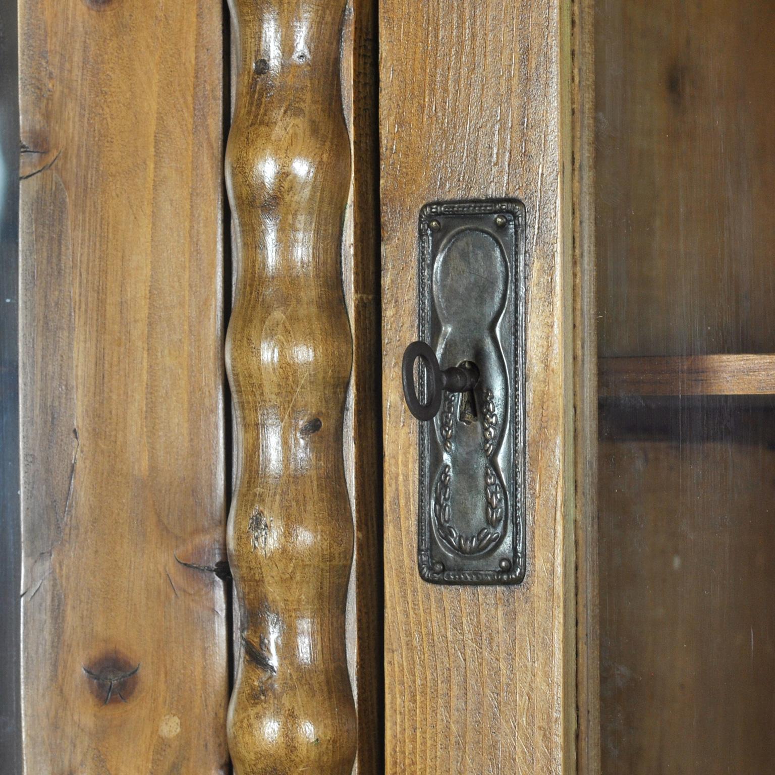 Solid Pine Bread Cabinet, 1920s For Sale 4