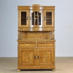 Armoire à pain de pin massif, années 1920