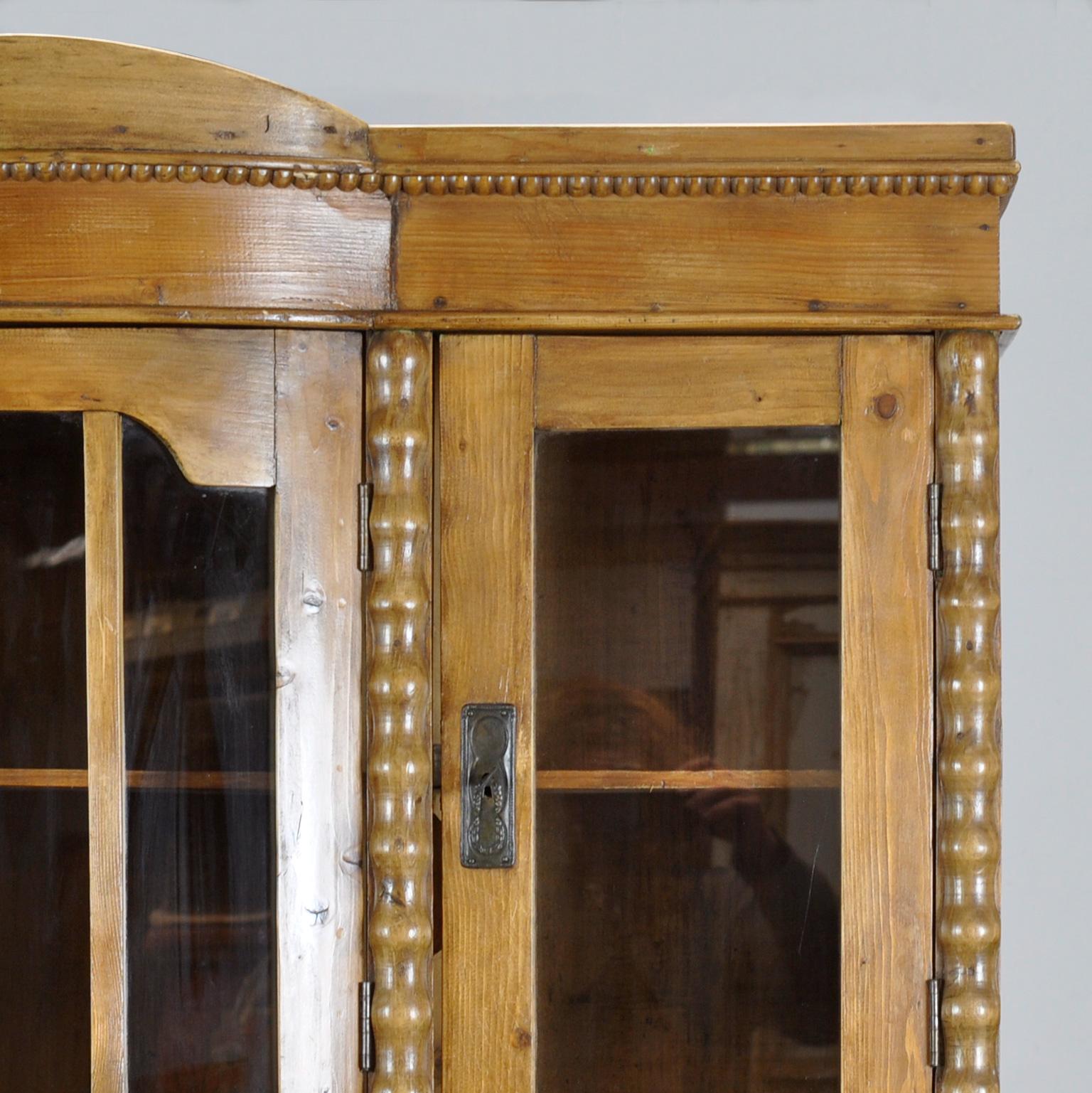 Early 20th Century Solid Pine Bread Cabinet, 1920s For Sale