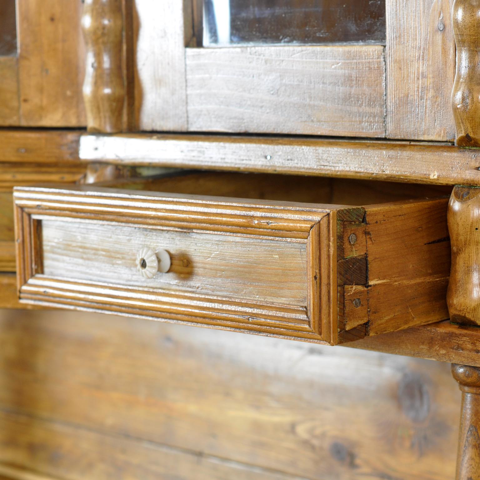 Solid Pine Bread Cabinet, 1920s For Sale 2