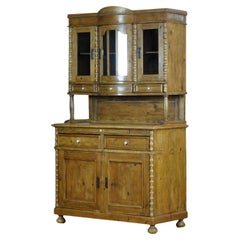 Armoire à pain de pin massif, années 1920