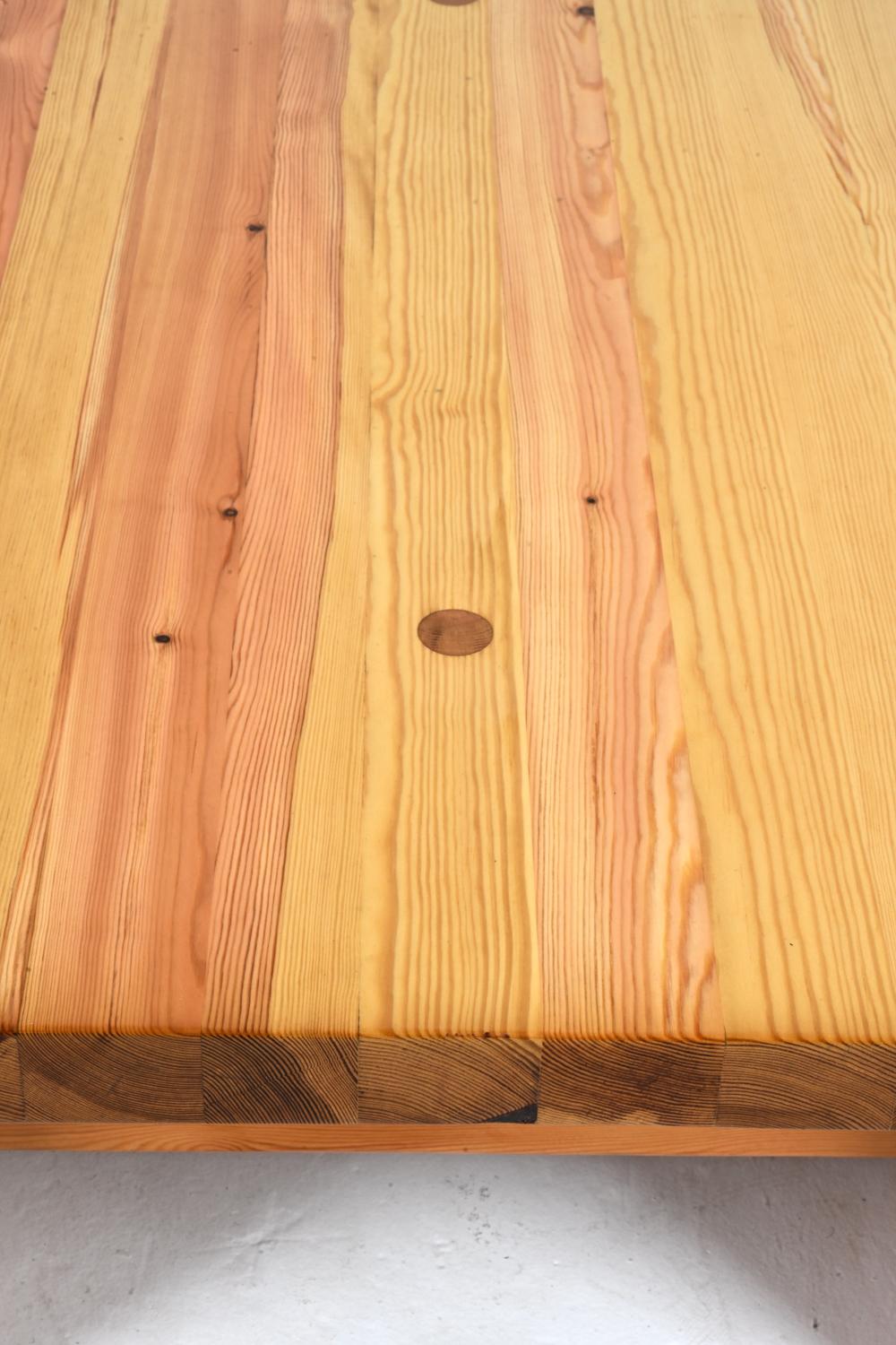Solid Pine Coffee Table by Roland Wilhelmsson for Karl Andersson & Söner For Sale 9