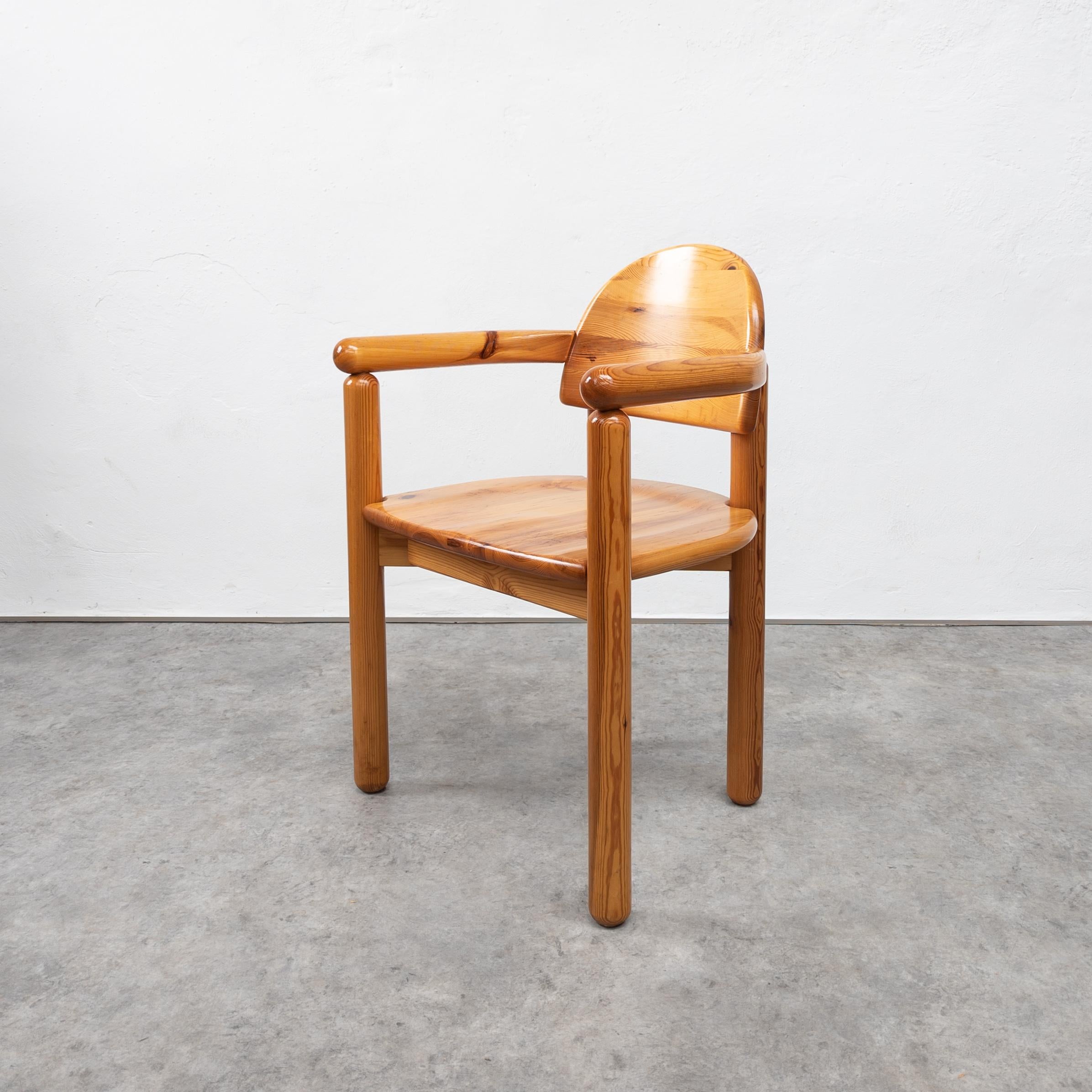 Late 20th Century Solid pine Danish armchair by Rainer Daumiller for Hirtshals Sawmill  For Sale