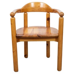 Solid pine Danish armchair by Rainer Daumiller for Hirtshals Sawmill 