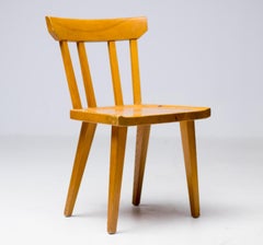 Juego de comedor de pino macizo de Roland Wilhemsson para Karl Anderson & Soner, años 60
