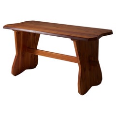 Solid pine dining table