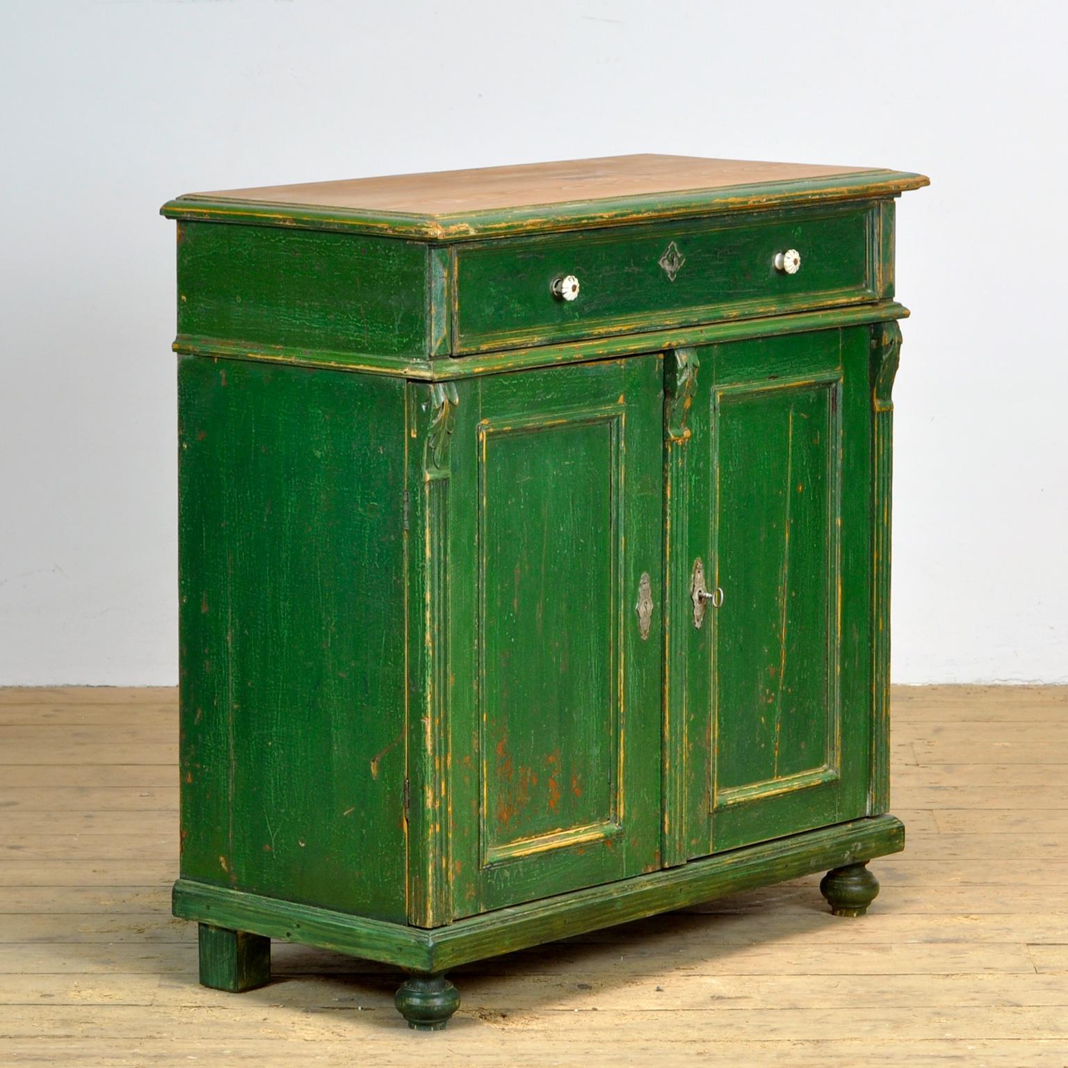 Rustic Solid Pine Dresser, 1900’s