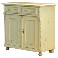 Commode en pin massif, années 1910